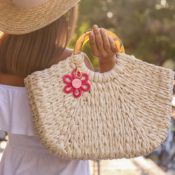 Accessories - Daisy Boho Charm for Bags, Backpacks,
Easter baskets and more. L